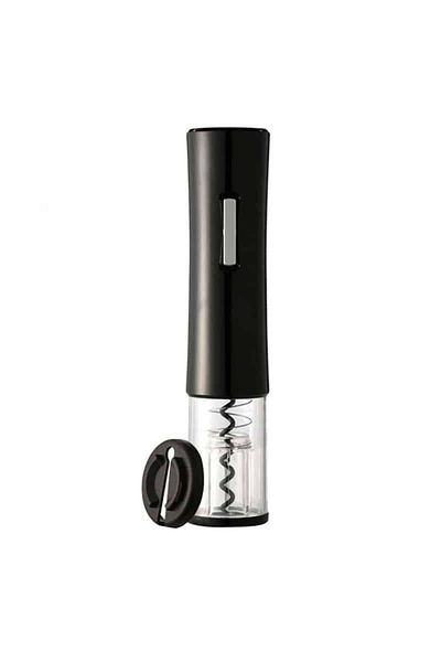 SIKS ® Electric Corkscrew, With Foil Cutting Accessory, Black