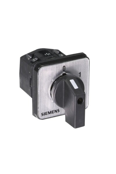 Siemens 3LF0122-4AB00 3LF0 22 Paket Şalter / Pako Şalter 0 1 Açma Kapama İki Fazlı 20A