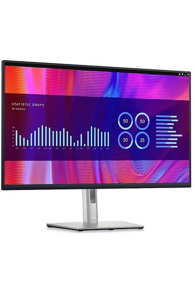 Dell 32" QHD Monitor P3223DE - IPS LED, HDMI, DisplayPort, Pivot, ComfortView, Black
