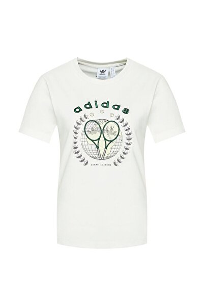 adidas Tricou sport GRAPHIC TEE pentru femei, alb, 2XS