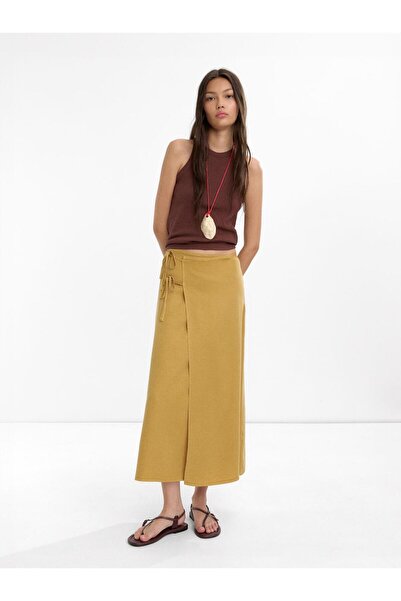 PARFOIS Midi Wrap Etek %100 Liyosel