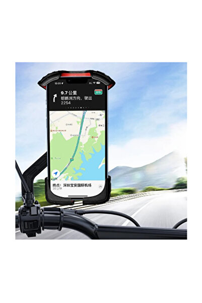 Nettech Xy-087 Bike-Motorcycle Sticky Effective Phone Holder (Red)