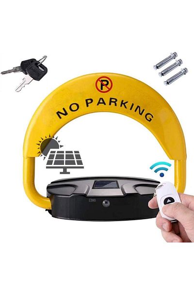 SIKS Automatic Parking Blocker With Solar Charging, With Solar Rechargeable Battery