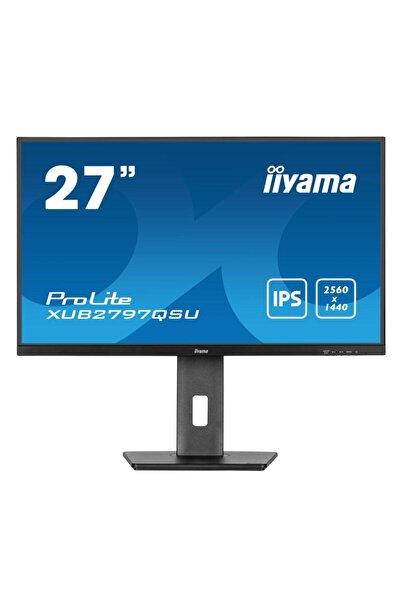 IIYAMA Monitor IPS QHD de 27", 100Hz, HDMI, DisplayPort, Pivot, răspuns de 1m...