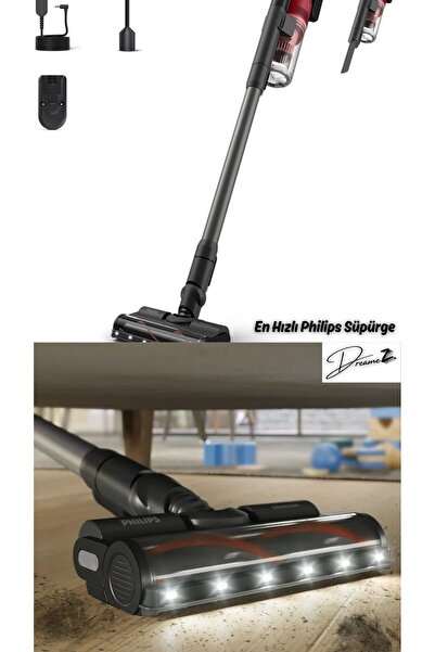Philips En Güçlü Drmz Versuni 6000 Serisi Kablosuz Dikey Süpürge,Akıllı Başlı...