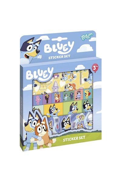 Totum Set abtibilduri Bluey