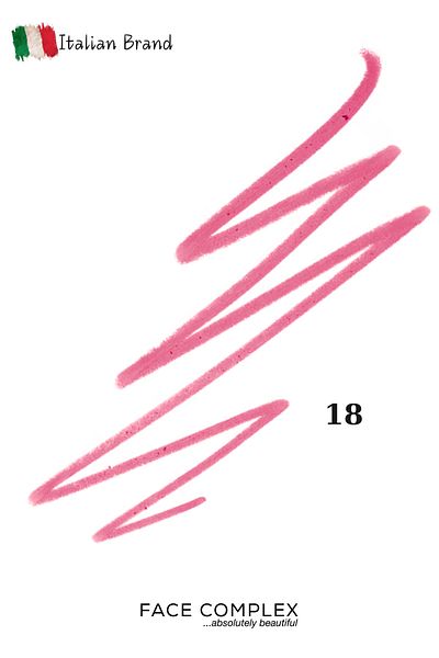 FACE COMPLEX Lip Pencil Creion De Buze 18 - Italia