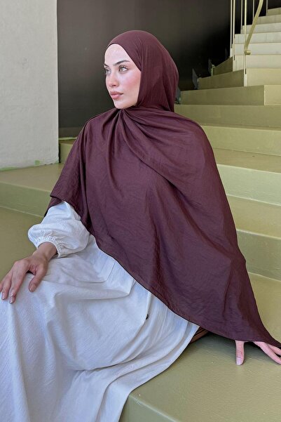 lamelif Βιολογικό Premium Σάλι Καφέ Σοκολάτα