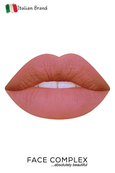 FACE COMPLEX Lip Set Lip Liner 24h Lip Tint Box, Set Ruj Lichid Creion De Buze Rezistent 24 H No.07 - Italia