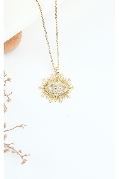 Jack Ferrero GOLD ÇELİK KADIN KOLYE (316L ÇELİK)