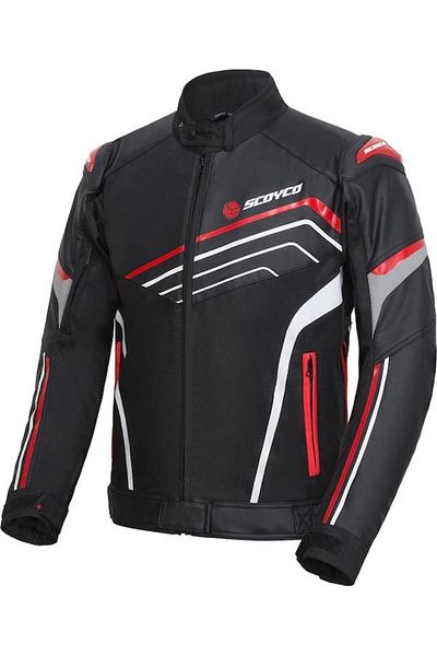 Scoyco Jk153 Black Winter Motorcycle Coat