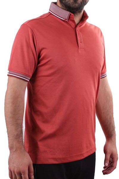 Twister Jeans Twister 2305 Cinnamon Casual κοντομάνικο ανδρικό μπλουζάκι με βαμβακερό γιακά πόλο