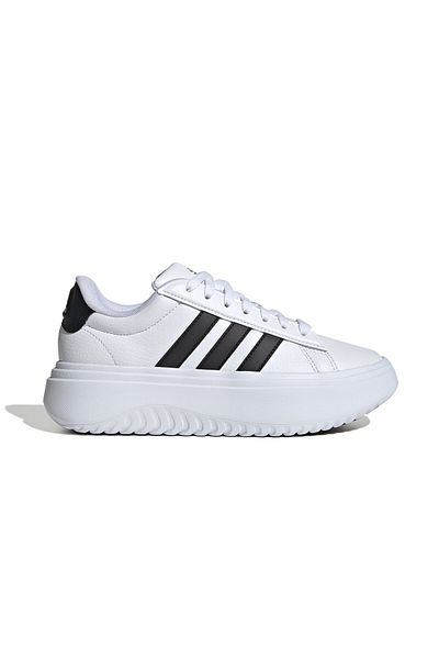 adidas Grand Court Platform Women's Platform Casual Shoes Ie1092 White
