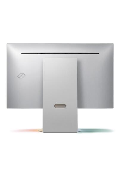 Samsung Monitor de gaming Odyssey 3D G9 de 27", 4K UHD, 165Hz, HDMI/DP, argintiu, Pivot