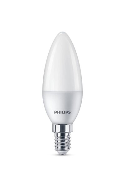 Philips 6.5W Ergonomic High Quality Convenient Long Lasting E14 B35 LED Candle White