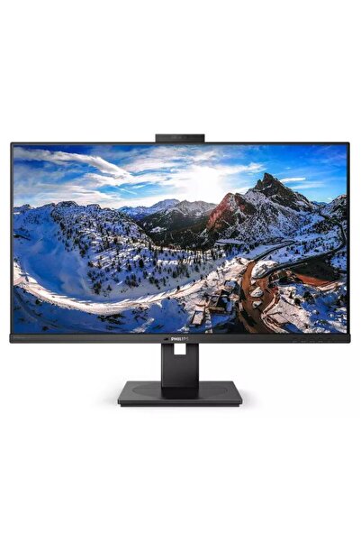 Philips Monitor IPS QHD de 31,5", dock USB-C, cameră web, HDMI/DP, 75Hz, negru
