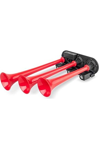 Seger ÜÇ BORULU-MELODİLİ 12V DALİ-SAYDIRMALI ARAP KORNA-PLASTİK BORULU