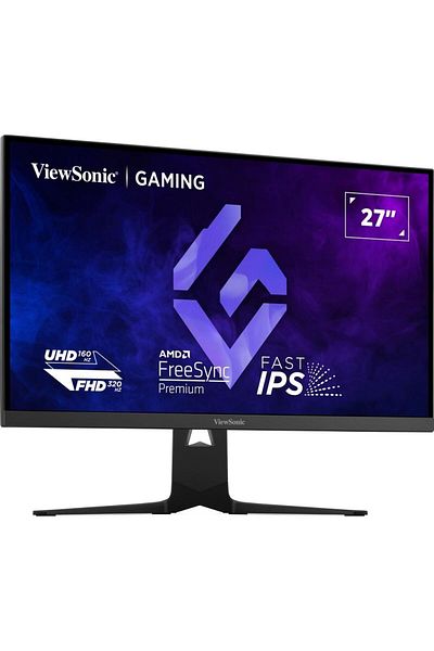 ViewSonic Monitor de gaming XG275D1-4K UHD de 27", IPS, 160Hz, 0.5ms, HDMI/DP, difuzoare încorporate, negru
