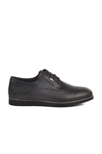 AYAKMOD Printed Black Men's Classic Shoes 682 m
