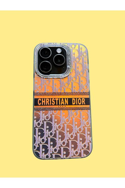 Christian Dior Carcasă de telefon compatibilă cu iPhone 14 PRO, culoarea Chameleon