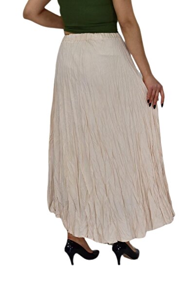 BAGLAN Women's Ayrobin Kıraş Skirt Elastic Bgl-St04350