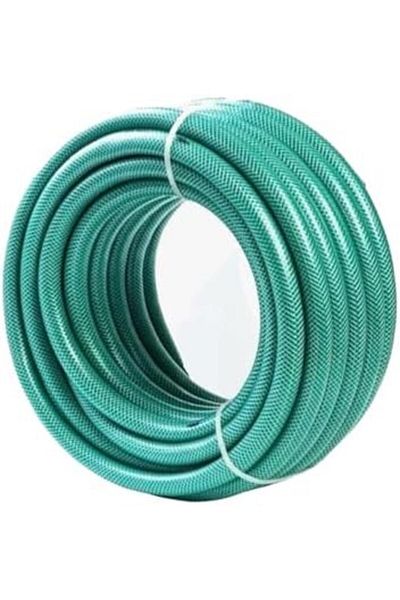 National Flexible Green Water Hose for Gardens and Homes - Multiple Sizes (25 Meters, 1 Inch)