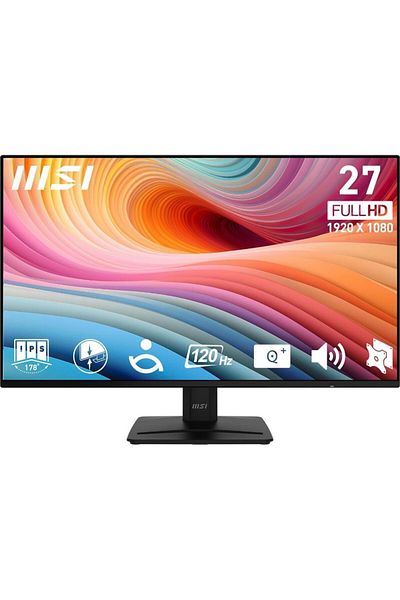 MSI Monitor LED IPS MSI de 27", Full HD, 120Hz, 1ms, HDMI/DP/VGA, Negru