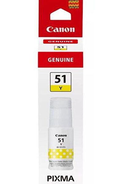Canon Μελανιέρα Canon GI-51Y, περίπου 7700 σελίδες (κίτρινο)