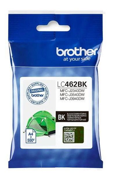 Brother Cartus cerneala Brother LC462BK, capacitate 550 pagini (Negru)