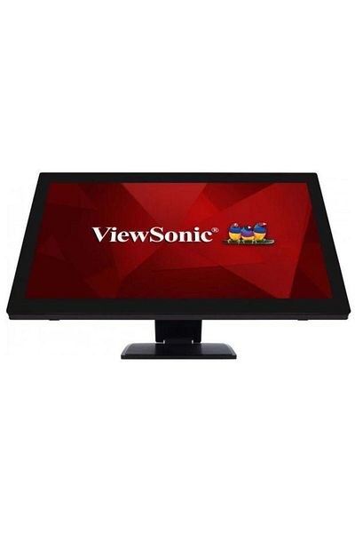 ViewSonic Monitor tactil Full HD TD2760 de 27", LED VA, HDMI/DP/VGA, difuzoare încorporate, negru