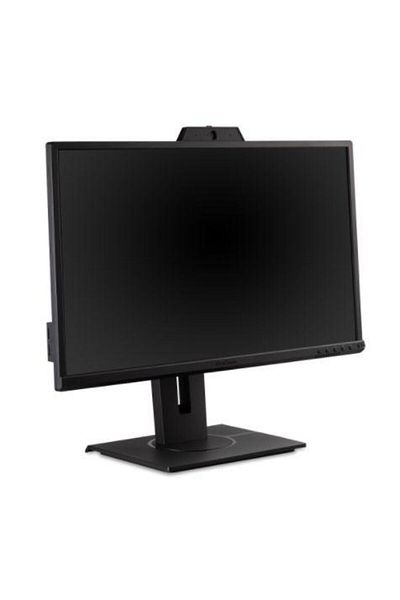 ViewSonic Monitor LED IPS de 23,8", Full HD, HDMI/DP/VGA, difuzoare integrate, cameră web, pivotant, negru