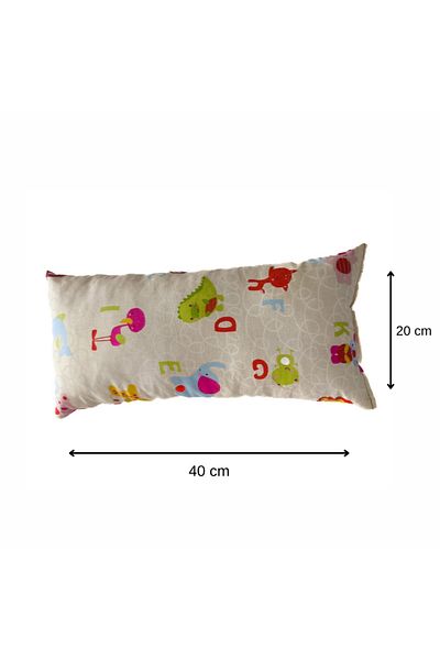 AKGÜN EV TEKSTİLİ Multi-Purpose Children's Patterned Neck Leg Waist Support Pillow Mini Pillow 20X40