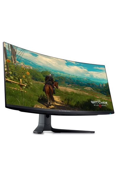 Dell Alienware 34" QD-OLED Curved Gaming Monitor, UWQHD, 165Hz, AMD FreeSync Premium Pro