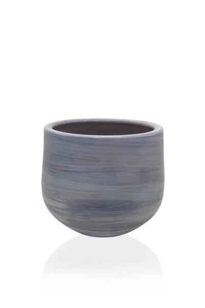 The Mia OVAL KİREMİT SAKSI 17X15CM