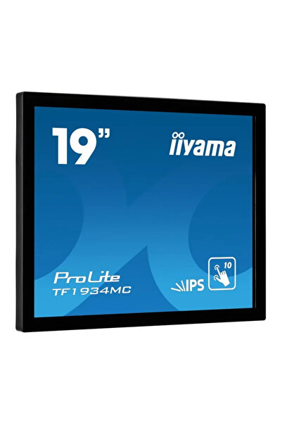 IIYAMA Monitor LED IPS de 19", HD, ecran tactil, VGA/HDMI/DP, antireflex, negru
