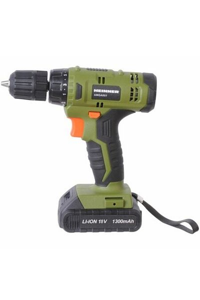 Heinner Cordless Drill Heinner AMGA009, 18V, 650 RPM, 28 Nm, 10 mm Rapid Chuck