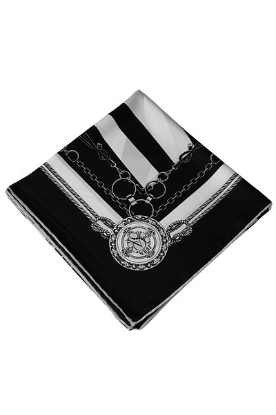 mim eşarp VESİ Φουλάρι Αλυσίδα Μοτίβο Sport Twill Φουλάρι 120x120 cm