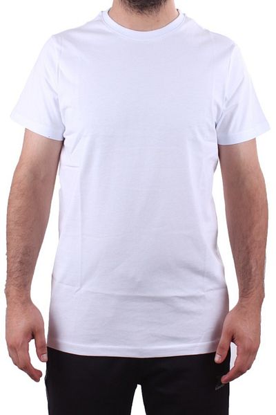 Twister Jeans Ανδρικό μπλουζάκι 2300 White Casual Cotton Basic Crew Neck