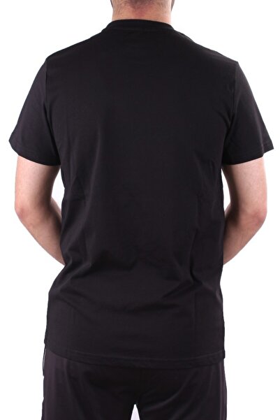 Twister Jeans 2319 Μαύρο ανδρικό μπλουζάκι με λαιμόκοψη από βαμβάκι