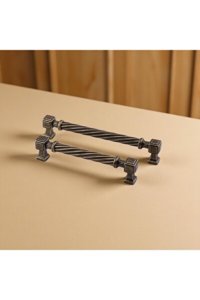 Badem10 Burma Antique Galben Antique Metal Mâner 128 mm Mobilier Sertar Bucătărie Dulap Dulap Mânere moderne pentru capac