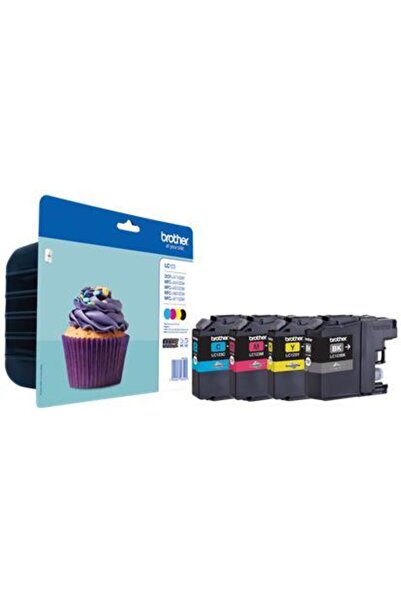 Brother Σετ κασετών Brother LC123VALBP, 600 σελίδες (Μαύρο+Κυανό+Ματζέντα+Κίτ...