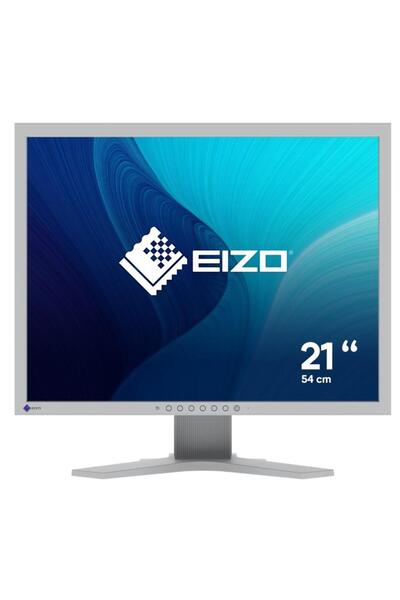 Eizo Monitor LED IPS FlexScan S2134-GY, 21,3", 1600x1200, Pivot, DVI/DP, Cont...