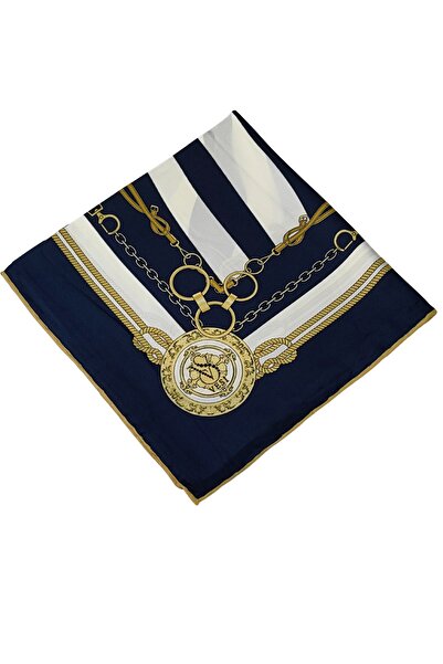 mim eşarp VESİ Eșarfă Sport Twill cu model lanț 120x120 cm