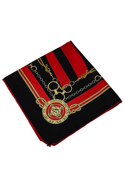 mim eşarp VESİ Φουλάρι Αλυσίδα Μοτίβο Sport Twill Φουλάρι 120x120 cm