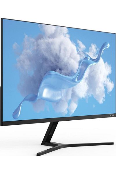 TESLA Monitor LED IPS de 27", Full HD, HDMI/DP/VGA, difuzoare încorporate, negru