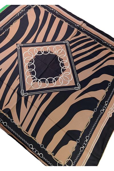 mim eşarp VESİ Φουλάρι Αλυσίδα Μοτίβο Sport Twill Φουλάρι 120x120 cm