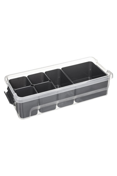 Five Simply Smart Samba Durable Polypropylene Storage Compartment Box