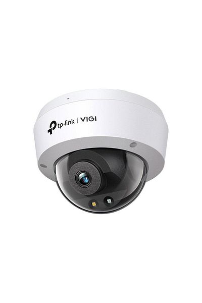 TP-LINK VIGI C240 ​​IP Dome Camera, 4MP, PoE, Small, Full Color Night Vision, IP67
