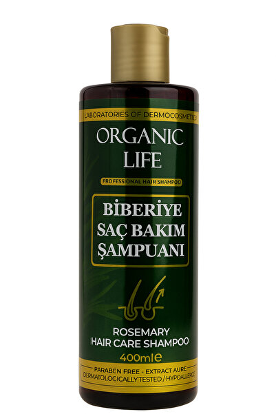 organic life Biberiye Şampuanı 400 ML ROSEMARY SHAMPOO