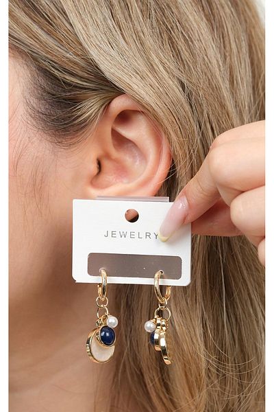 Jack Ferrero STEEL WOMEN EARRINGS
